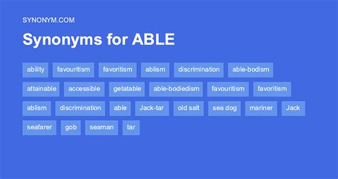 be able to pursue. . Being able to synonym